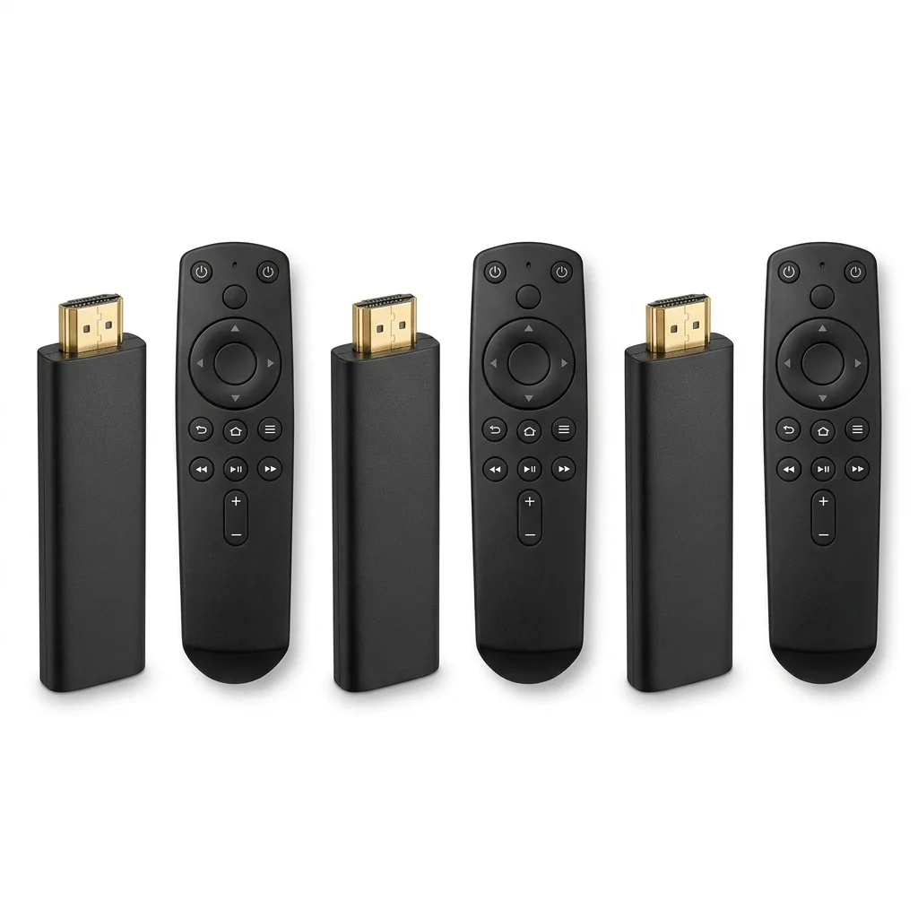 3x EZStream TV Box sticks and 3 remotes